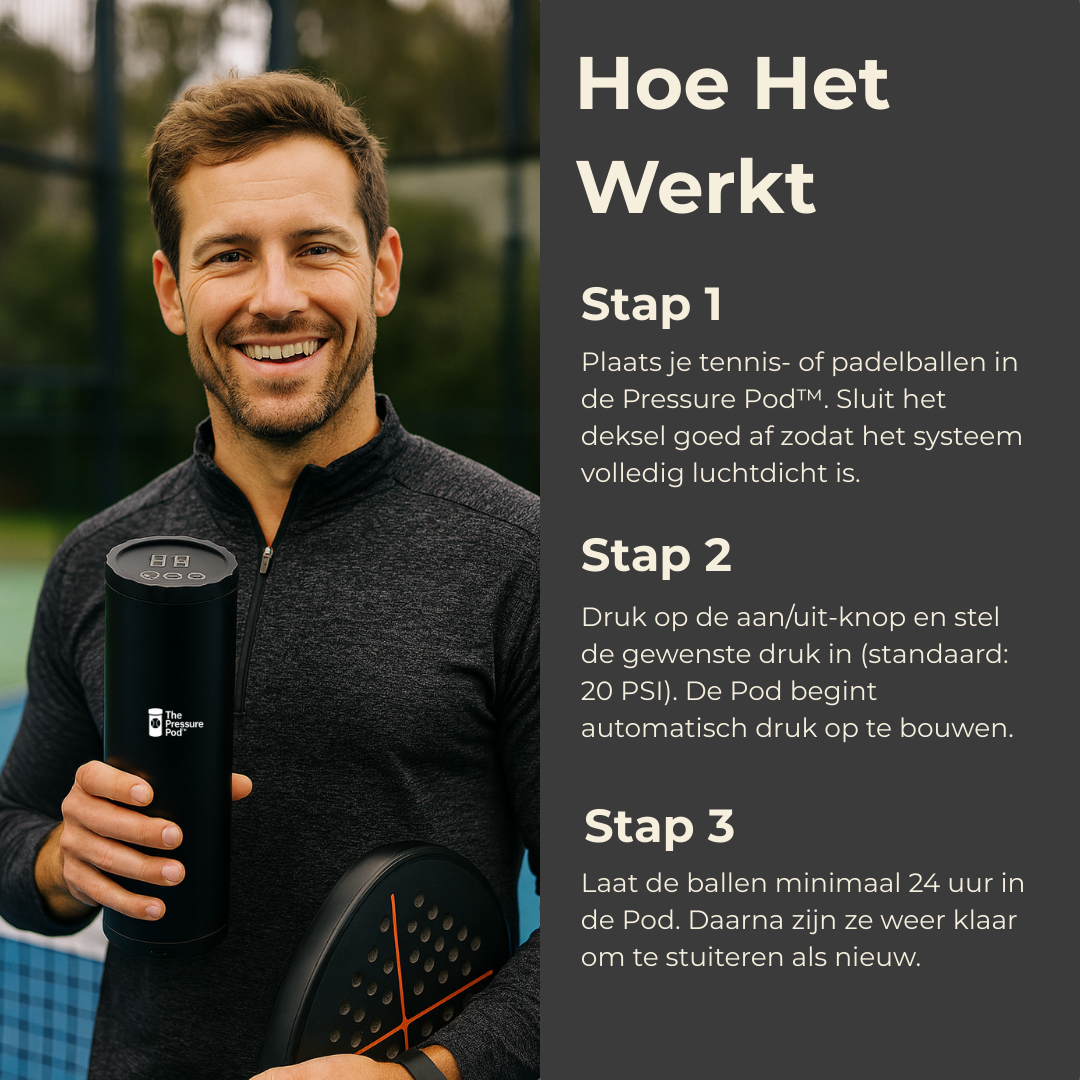 Pressure Pod - Bespaar meer dan €500 per jaar