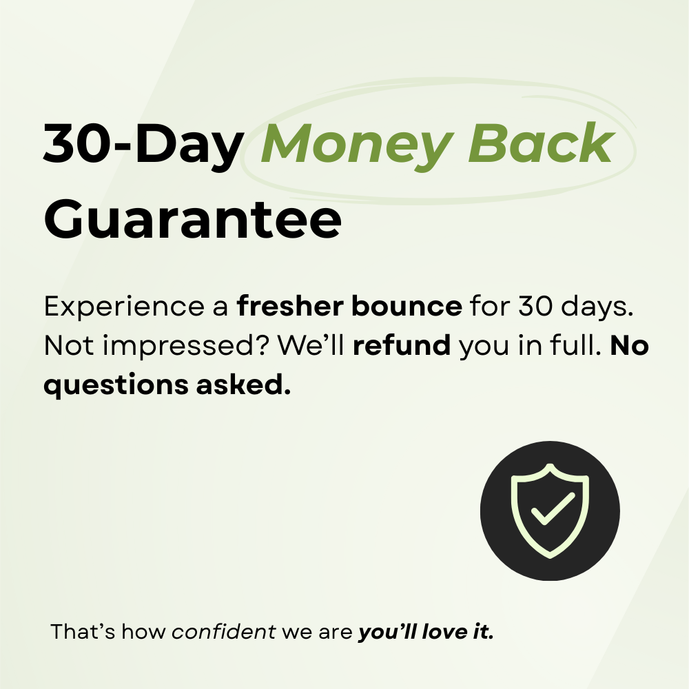 Pressure Pod MAX 30-day money back guarantee – fresher bounce for tennis and padel or full refund