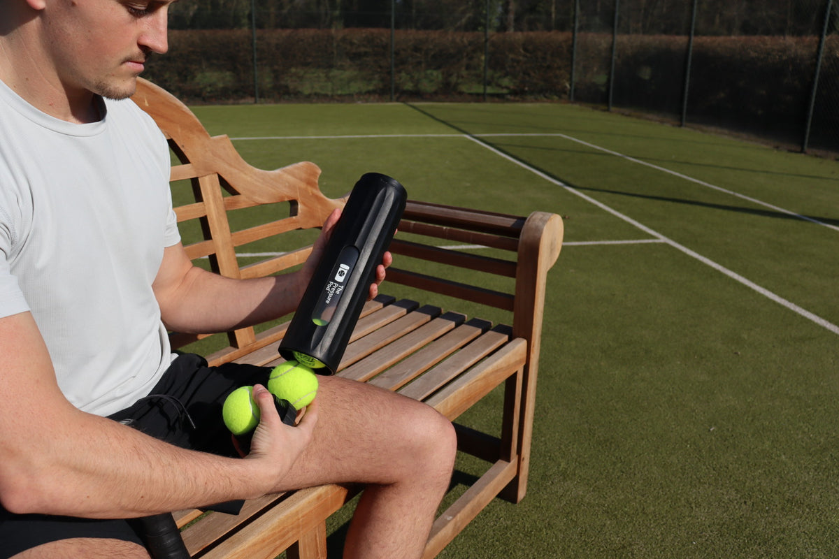 Druckbehälter für Tennis- & Padelbälle