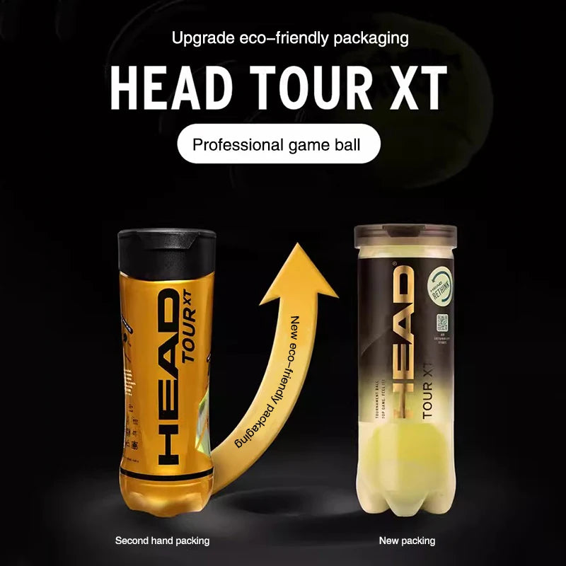 HEAD Professionele Tennis Ballen - 3 Ballen Per Blik