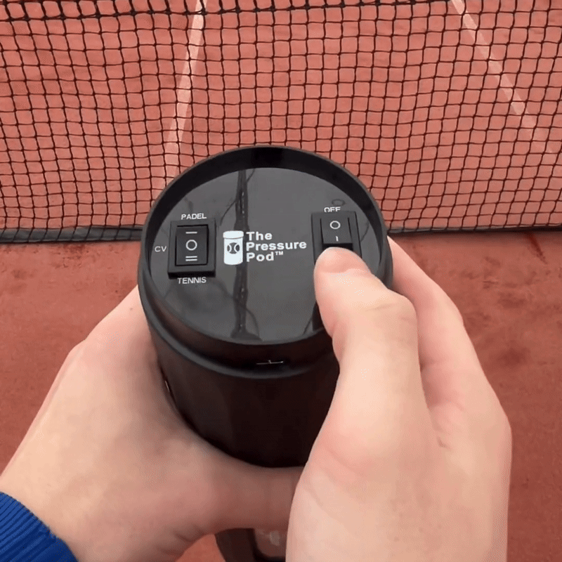 Pressurize to 29 PSI. Ensures a true, match-ready bounce.