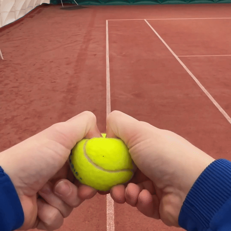 Just finished playing? Put your balls in right away. Every minute outside means pressure loss.